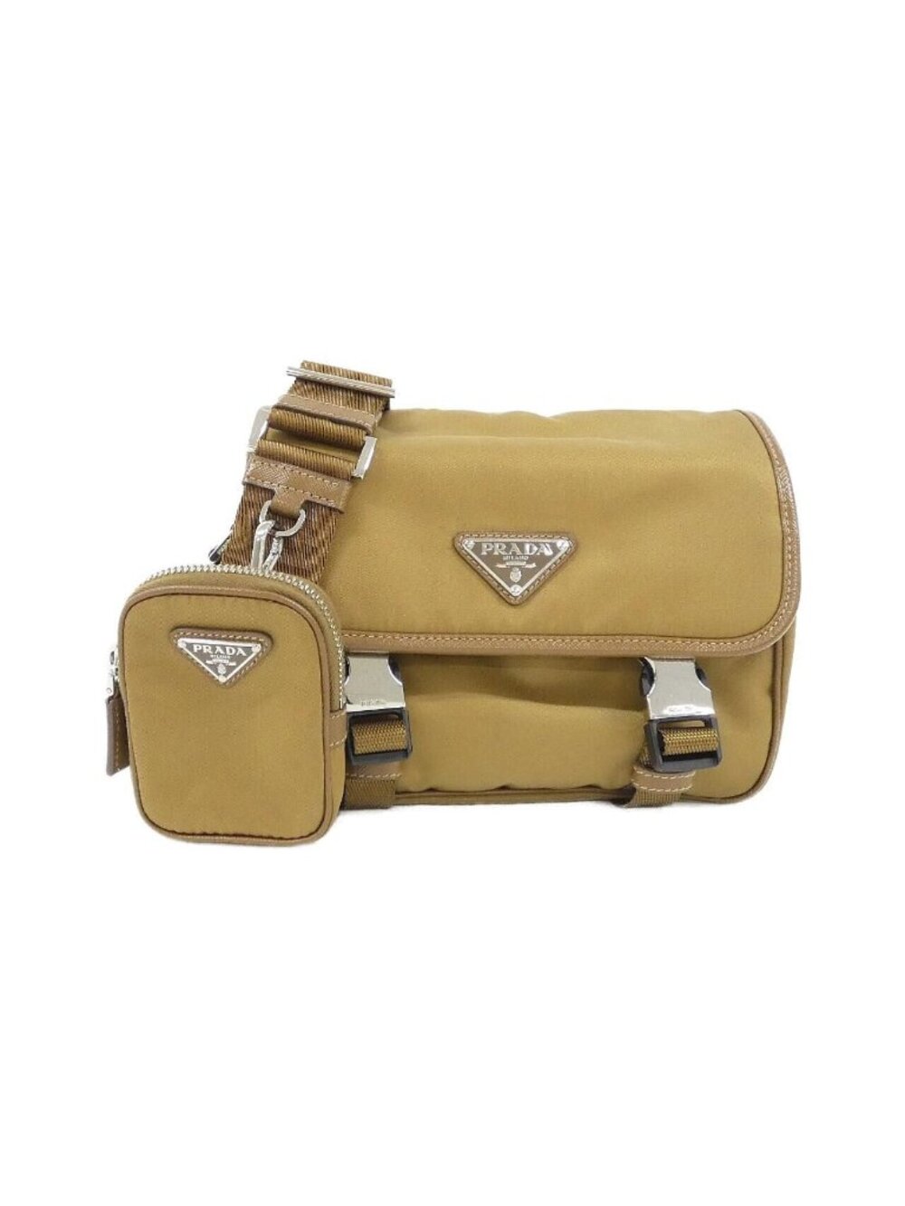 Prada Shoulder Bag Silver